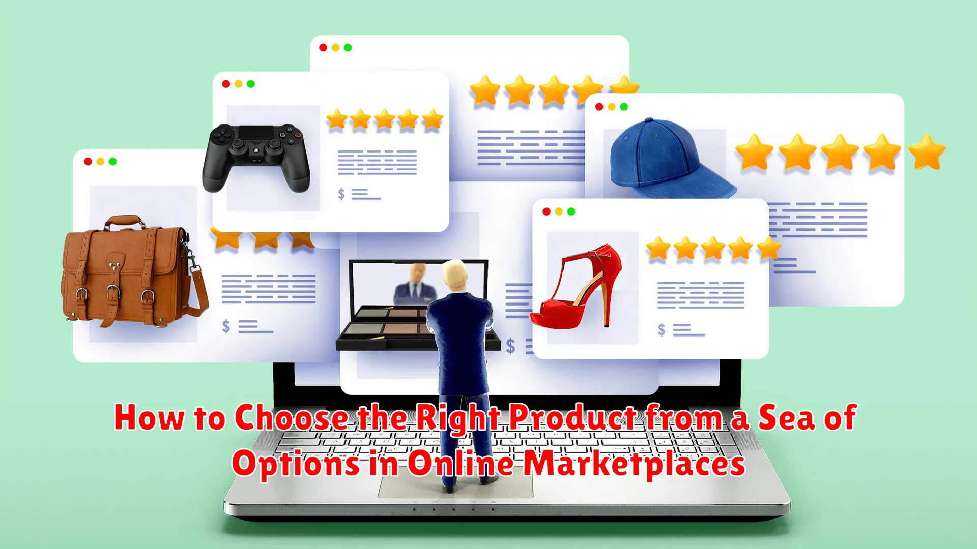 How to Choose the Right Product from a Sea of Options in Online Marketplaces
