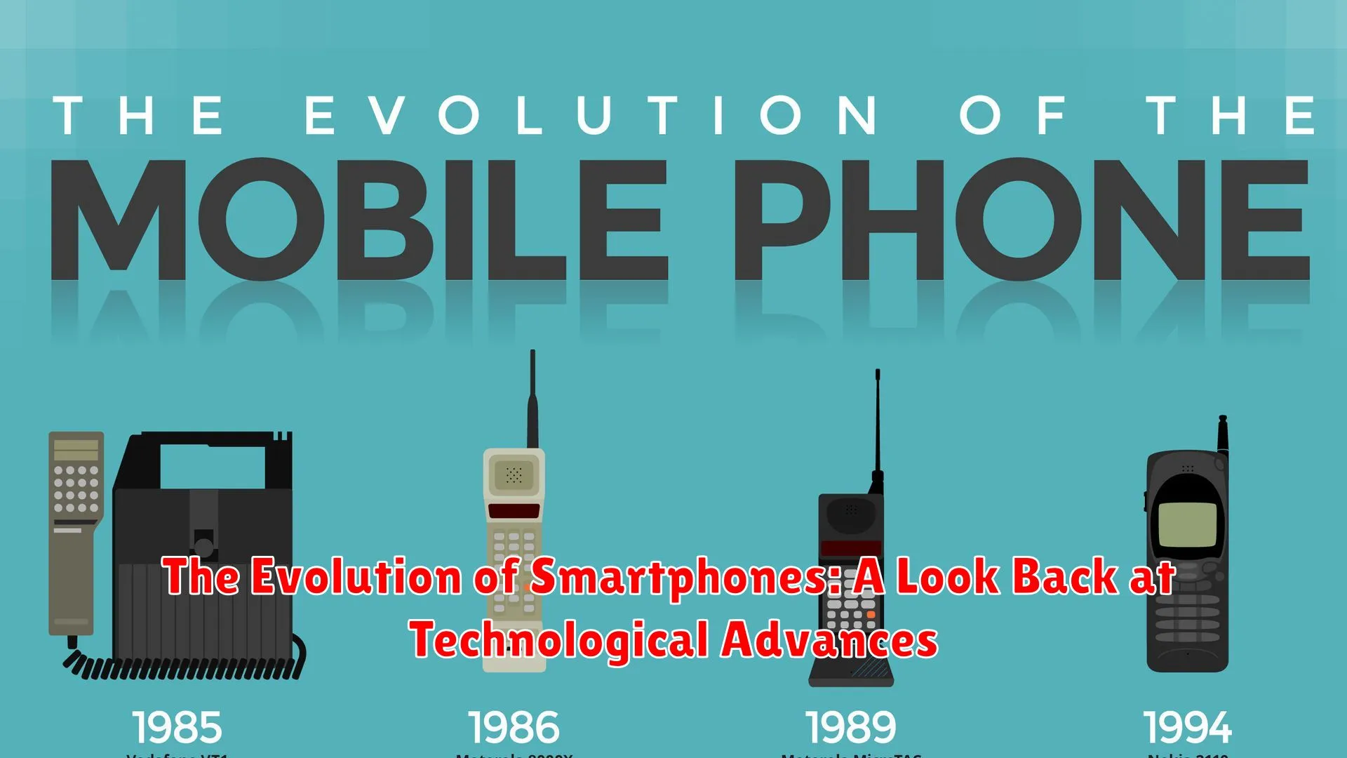The Evolution of Smartphones: A Look Back at Technological Advances