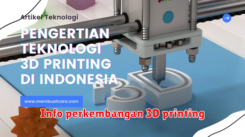 Info perkembangan 3D printing