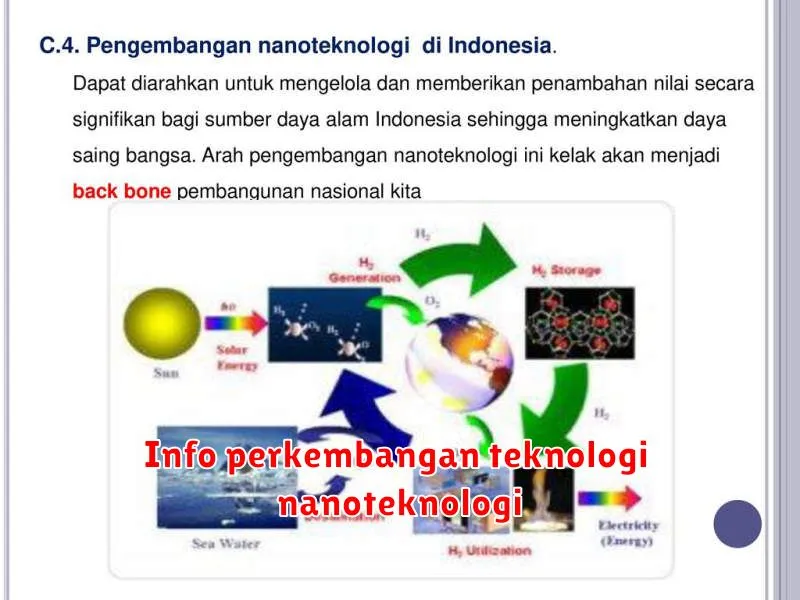 Info perkembangan teknologi nanoteknologi