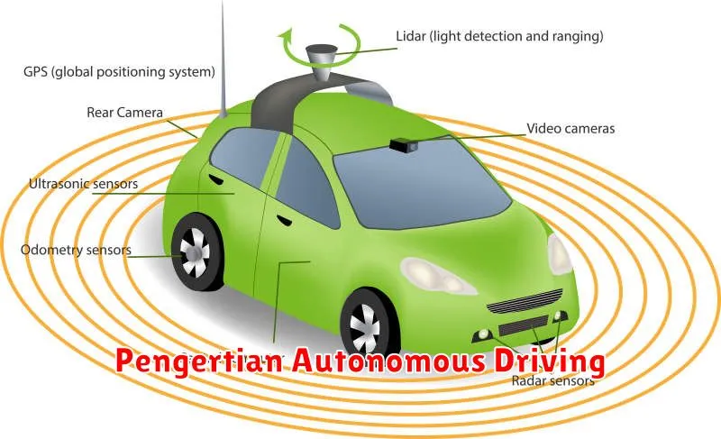 Pengertian Autonomous Driving