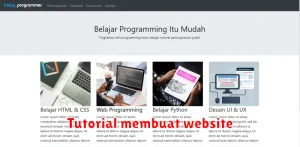 Tutorial membuat website